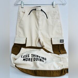 Rock Salt Boys Cargo Style Joggers